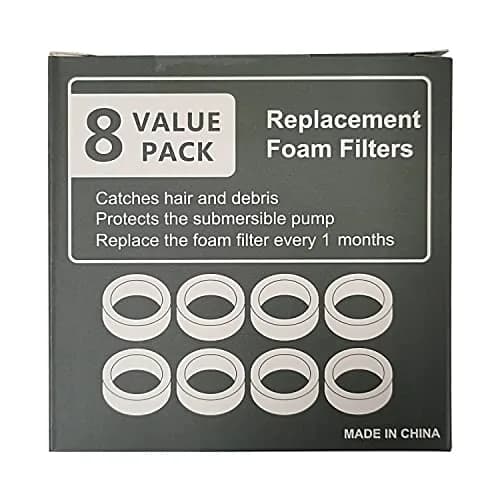 OYES Cat Water Fountain Filters Sponge 8 Pack | Protects Pump & Ensures Clean Water thumbnail 6