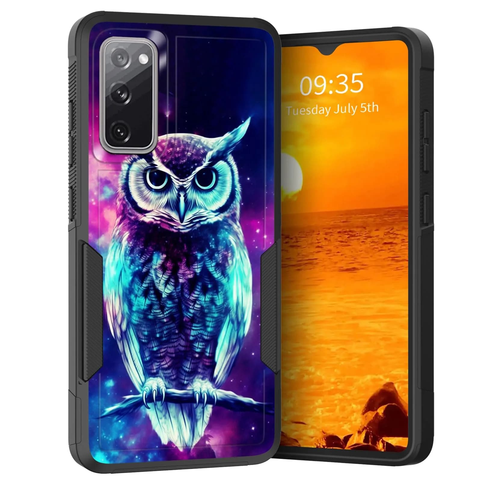 KJFHDJFDH Galaxy S20 FE 5G Case Dual Layer Shockproof 6.5 Inch | Rugged Heavy Duty Protection