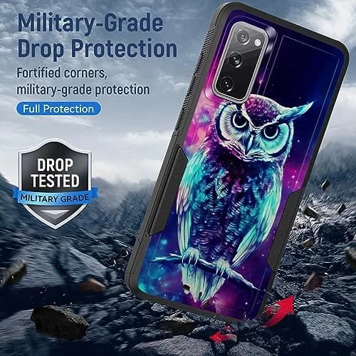 KJFHDJFDH Galaxy S20 FE 5G Case Dual Layer Shockproof 6.5 Inch | Rugged Heavy Duty Protection thumbnail 5