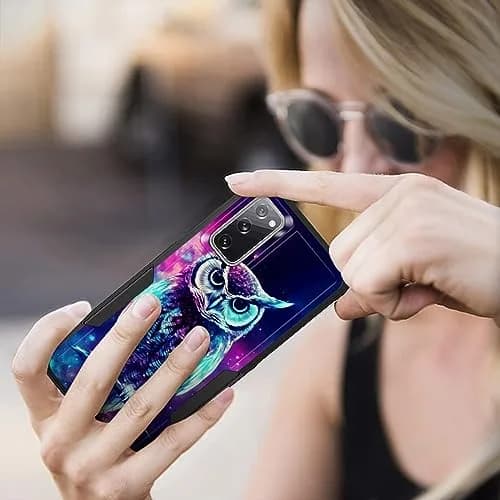 KJFHDJFDH Galaxy S20 FE 5G Case Dual Layer Shockproof 6.5 Inch | Rugged Heavy Duty Protection thumbnail 6