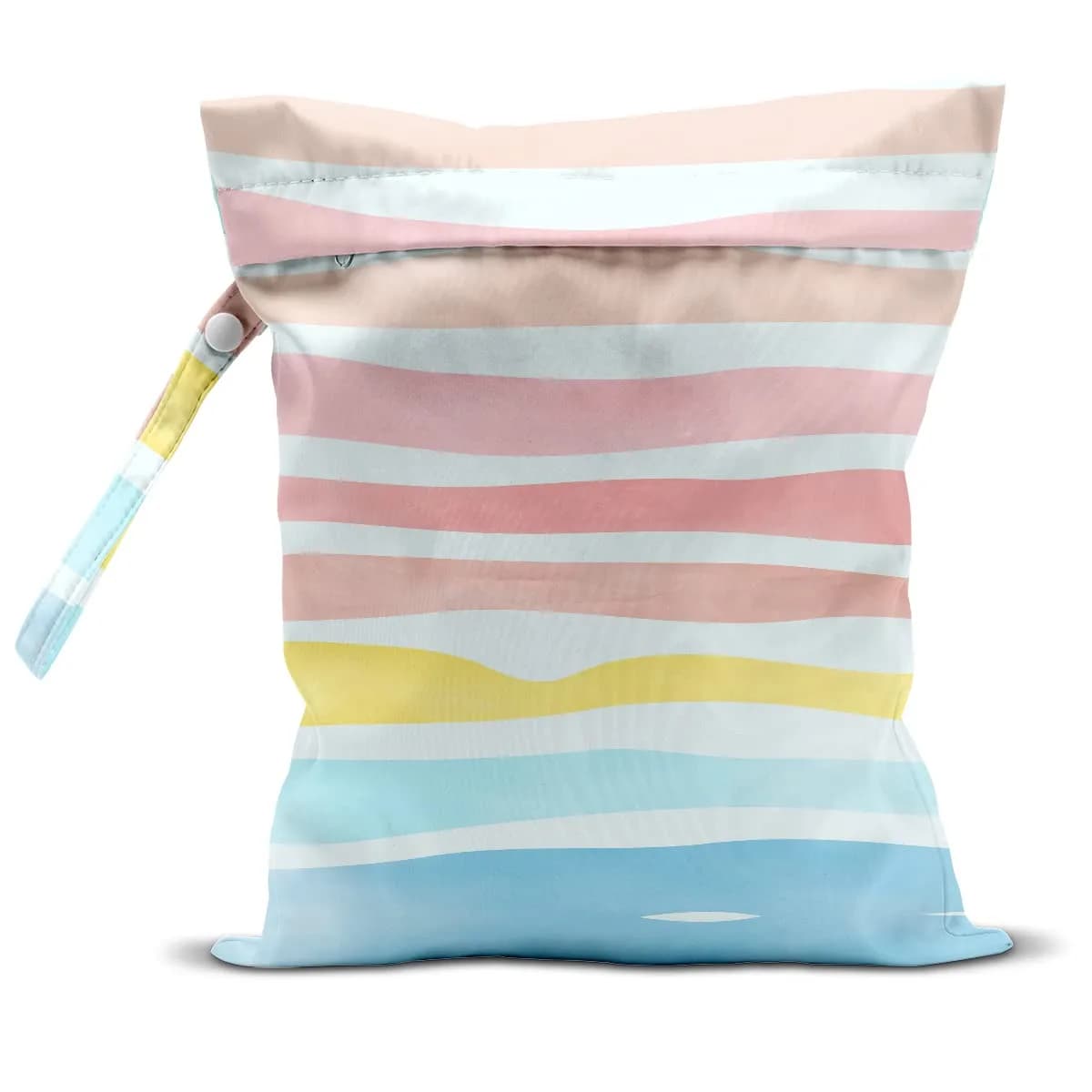 zcyxuuw Waterproof Wet Bag 26x32cm | Reusable Travel & Diaper Organizer with Handle