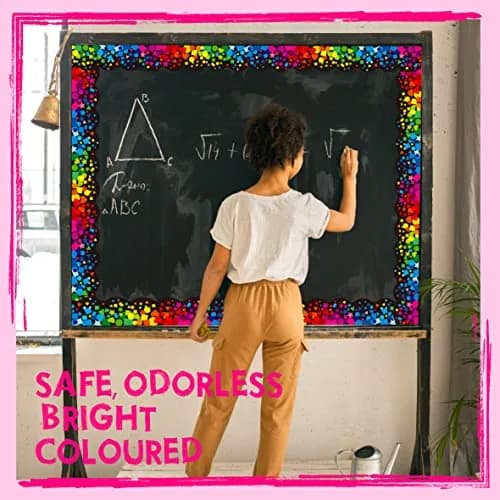 ERKE 60 Feet Bulletin Board Borders | Self Adhesive Confetti Rolled Border for Classroom & Office Walls thumbnail 5