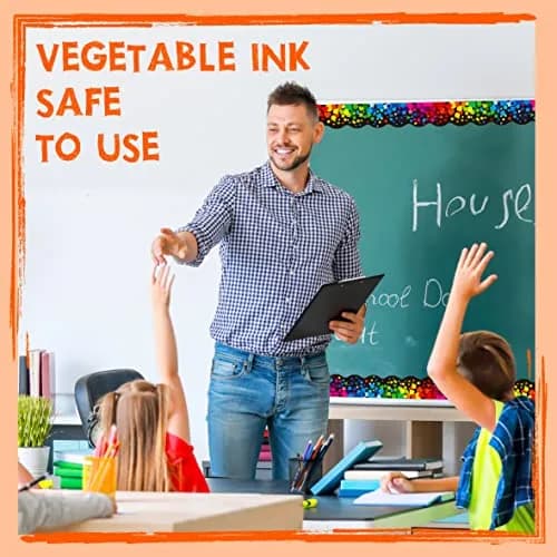 ERKE 60 Feet Bulletin Board Borders | Self Adhesive Confetti Rolled Border for Classroom & Office Walls thumbnail 6