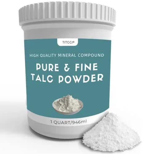 TITGGI Fine Talc Powder 296ml (1 Quart) | 6.5 Micron Mineral Powder for Tires, Paint & Resin thumbnail 1