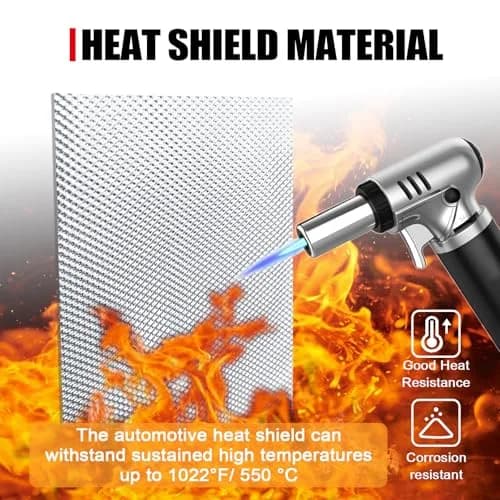 Peastorm Exhaust Heat Shield 15" x 39" | High-Temperature Aluminum Blocker thumbnail 3