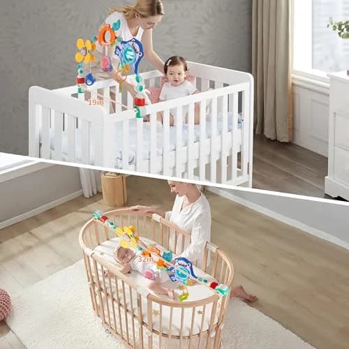 Lynncare Baby Stroller Arch Toy with Sensory Activity Toys, 20.48 oz (580 g) | BPA-Free, ASTM Certified thumbnail 5