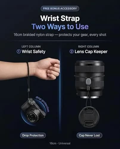 iDaPro Tempered Glass Screen Protector for Nikon Z30 3-Pack + Lanyard | 9H Hardness, Anti-Scratch, Anti-Bubble, HD Clarity, Anti-Fingerprint, Easy Install thumbnail 4