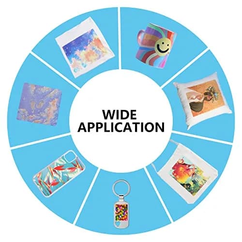 HTVRONT Sublimation Paper 8.5x14 Inches | Vibrant Ink Release for T-shirts & Mugs thumbnail 6