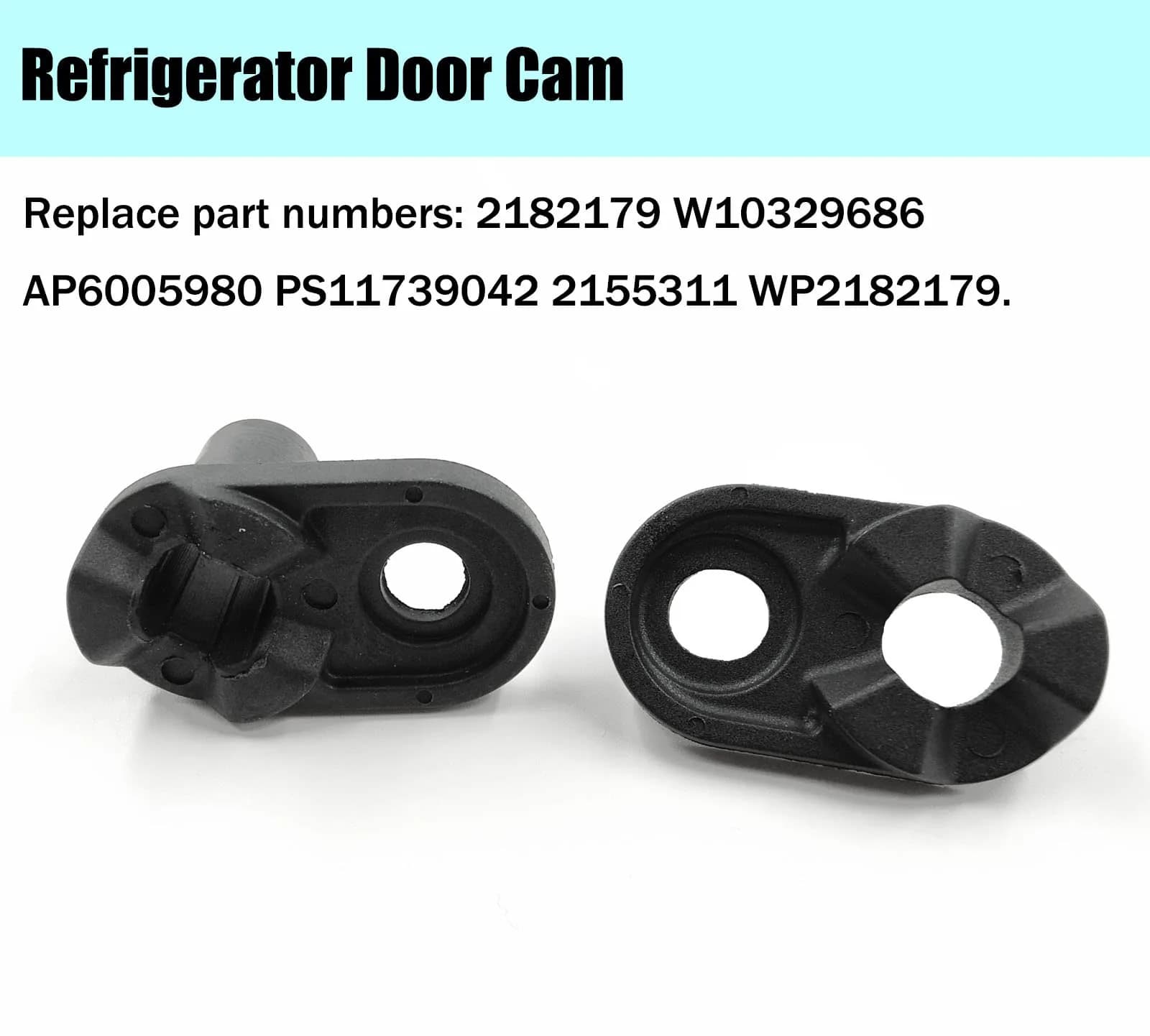 Kscjdg Refrigerator Door Closer Cam Kit for Whirlpool Kenmore Amana Crosley Models | Refrigerator Parts - view 4