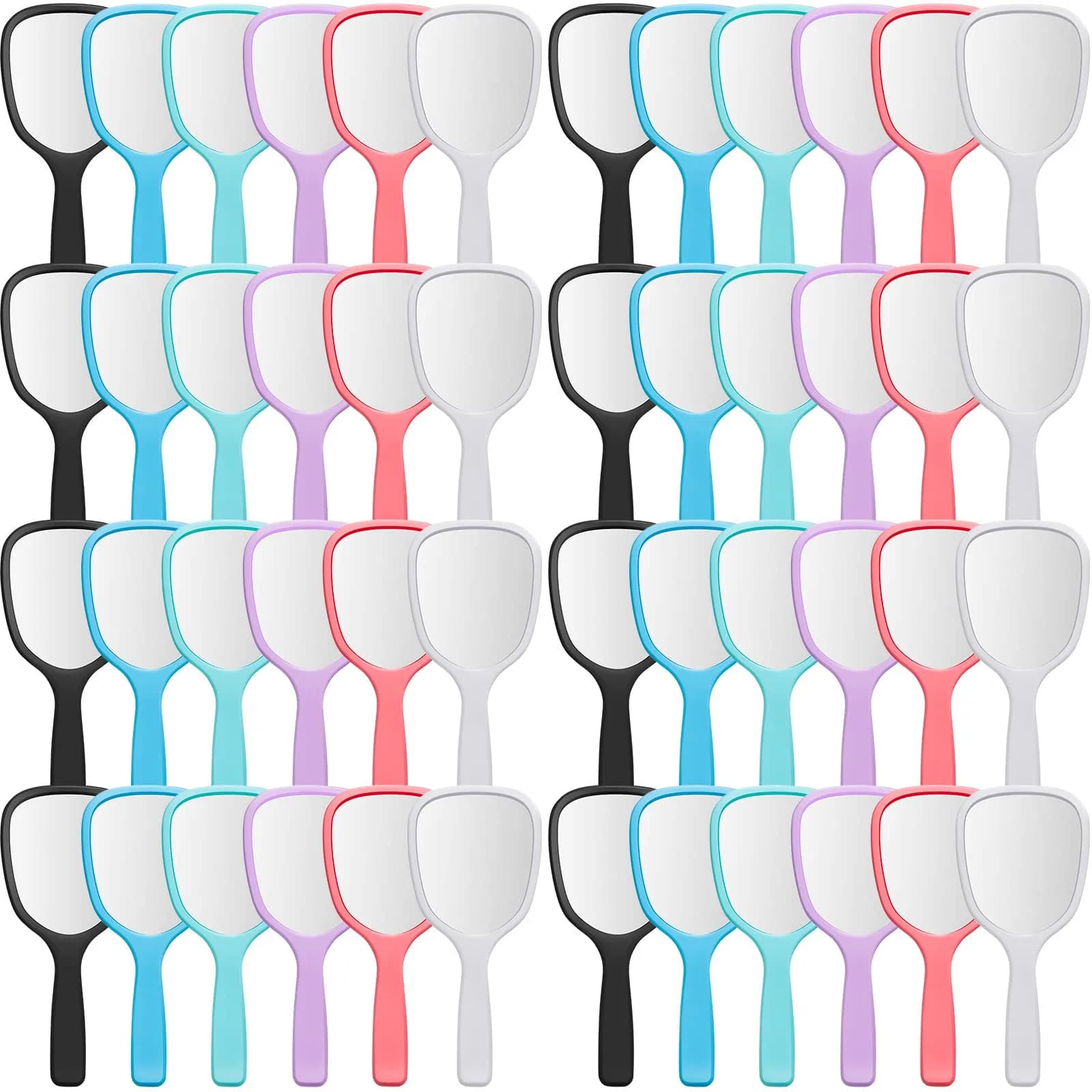 Vinsot Handheld Mirror 7.09 x 3.15 in | Small, Portable Makeup & Grooming Tool — 6 Colors