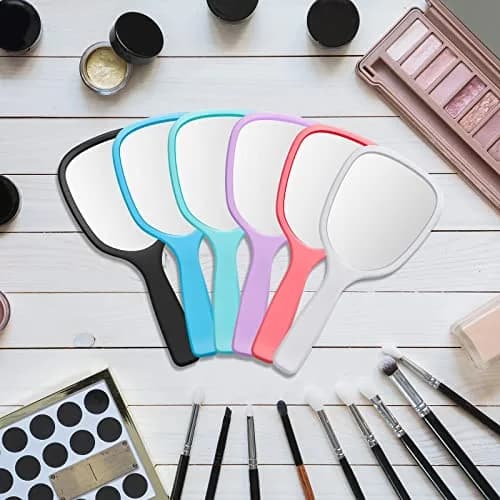Vinsot Handheld Mirror 7.09 x 3.15 in | Small, Portable Makeup & Grooming Tool thumbnail 3