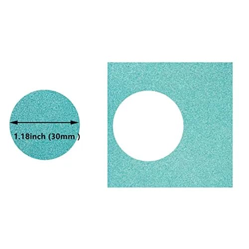 QIQQIKIN 1.18 inch (30mm) Blue Circle Puncher | Lever Action Craft Tool for Paper Crafts thumbnail 7
