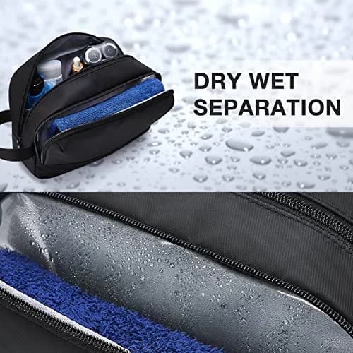 BAGSMART Large Toiletry Bag for Men, Hanging Dopp Kit 25.9cm (10.2 inches) | Water-Resistant Travel Organizer thumbnail 2