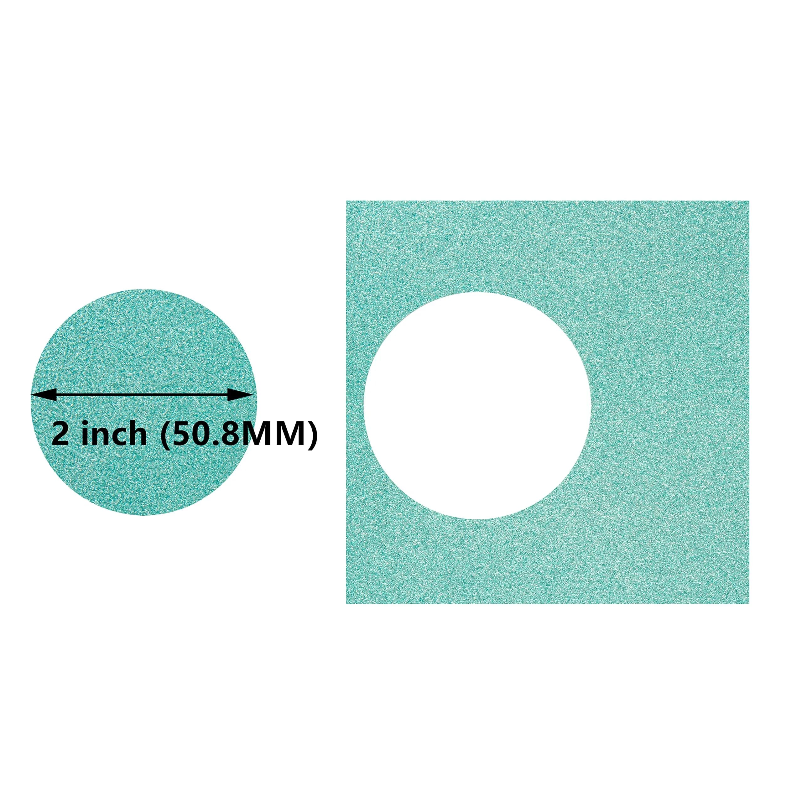 QIQQIKIN 2 inch (50.8mm) Circle Hole Punch | Durable Metal Craft Punch for Paper, Cardstock, EVA Foam - view 6