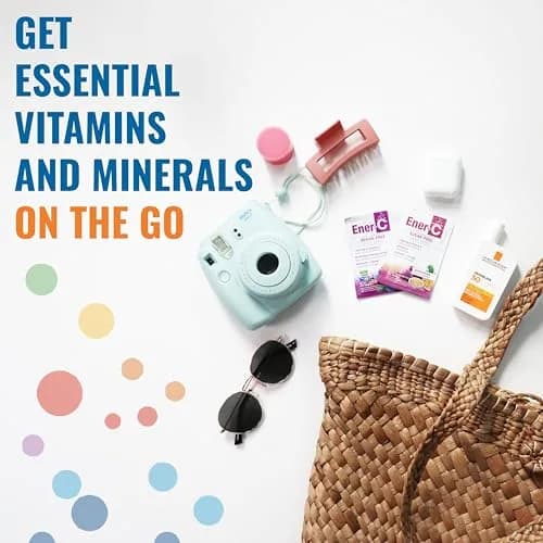 Ener-C Sugar Free Multivitamin Drink Mix - Passionfruit | No Sugar, 60 Count, All-Natural, Vegan, Gluten Free thumbnail 6