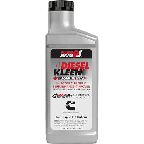 Power Service Diesel Kleen +Cetane Boost 26oz Pack of 12 | Injector Cleaner & Performance Improver thumbnail 1