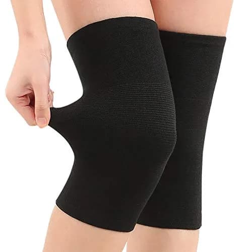 JUMISEE X-Large Pink Knee Sleeves for Enhanced Support and Pain Relief (1 Pair) - main product image