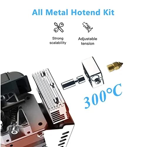 Creality Sprite Extruder Pro Kit Support 300°C | All Metal Direct Drive for Ender 3/Pro/Max thumbnail 4