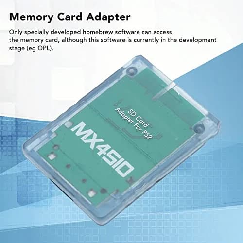 Yoidesu Memory Adapter for PS2 Fat Console | Blue ABS Card Reader for SIO2SD (70-120 chars) thumbnail 4