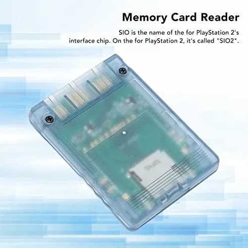 Yoidesu Memory Adapter for PS2 Fat Console | Blue ABS Card Reader for SIO2SD (70-120 chars) thumbnail 3