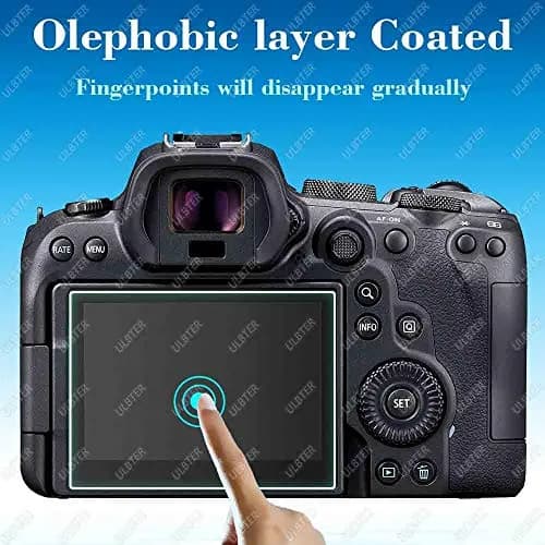 ULBTER 9H Tempered Glass Screen Protector for Canon EOS R10 / EOS R100 Camera LCD (3 Pack) | Anti-Bubble, Anti-Scratch, 99.99% HD Clarity thumbnail 4