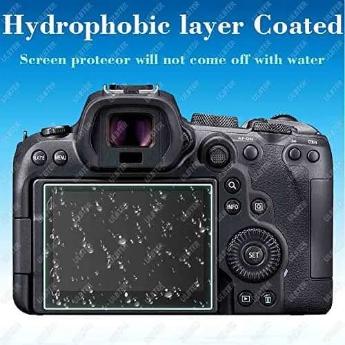 ULBTER 9H Tempered Glass Screen Protector for Canon EOS R10 / EOS R100 Camera LCD (3 Pack) | Anti-Bubble, Anti-Scratch, 99.99% HD Clarity thumbnail 6