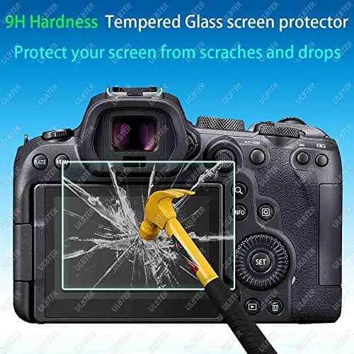 ULBTER 9H Tempered Glass Screen Protector for Canon EOS R10 / EOS R100 Camera LCD (3 Pack) | Anti-Bubble, Anti-Scratch, 99.99% HD Clarity thumbnail 3