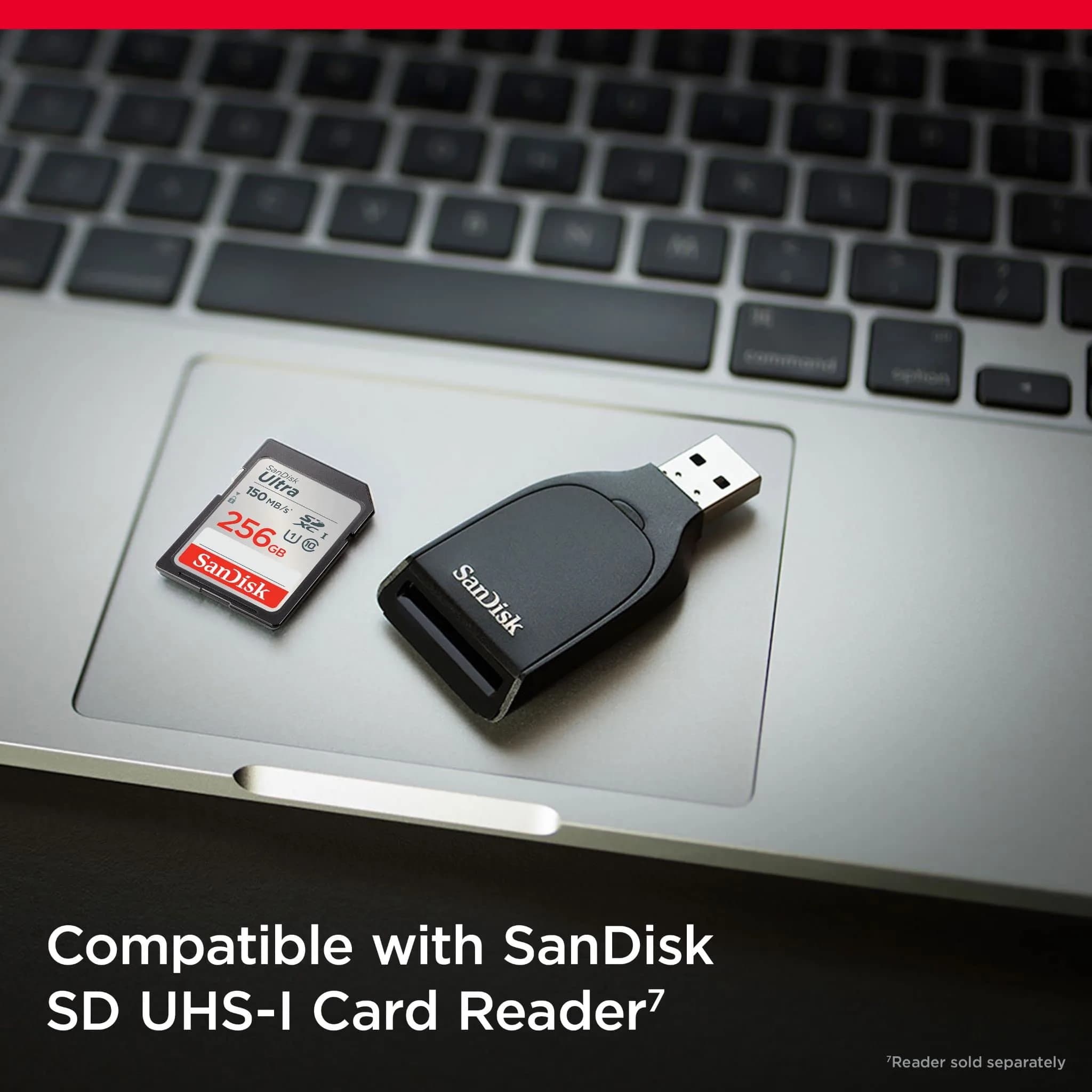 SanDisk 256GB Ultra SDXC UHS-I Memory Card 256GB (8.47 Fl Oz) | Fast Read Speeds Up to 150MB/s - view 6