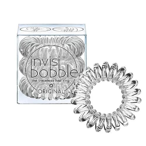 invisibobble Original Traceless Spiral Hair Ties Pack of 3 | Strong Grip, No Kink, Bronze Me Pretty Edition thumbnail 1