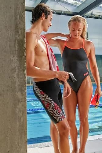 ARENA Women's Solid Team MaxLife Sports Swimsuit Lace Back Size 22 | Chlorine-Resistant, UPF 50+ thumbnail 3
