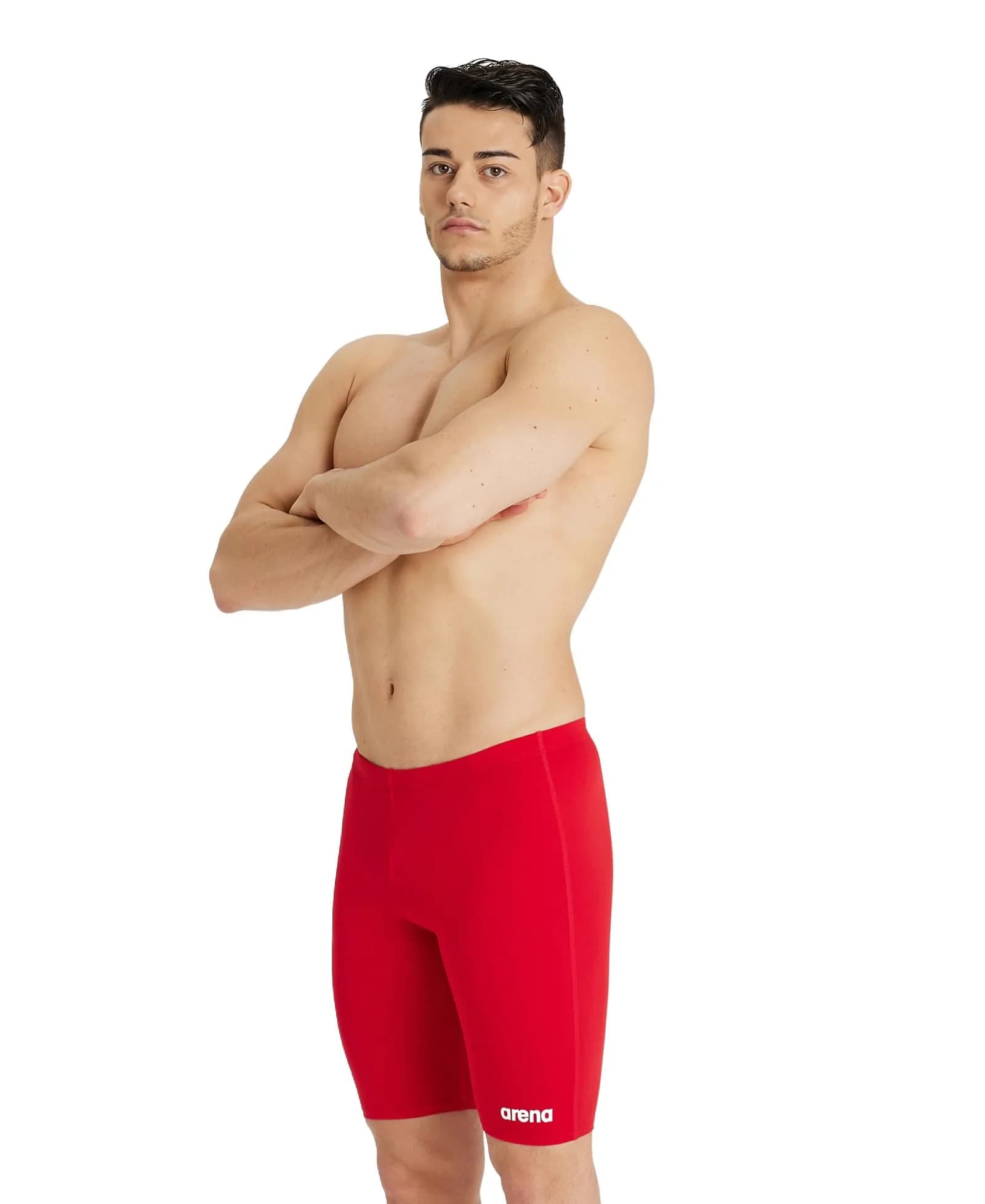ARENA Men's Team Colors Solid Swim Jammer MaxLife 40 | Chlorine-Resistant & UV Protected