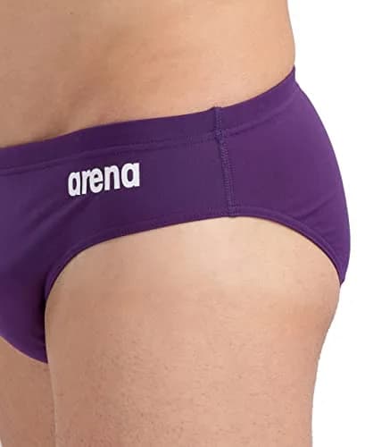 ARENA Men’s Team Solid Swim Brief MaxLife Eco 34 | Chlorine-Resistant, UV Protected, Quick-Dry thumbnail 5