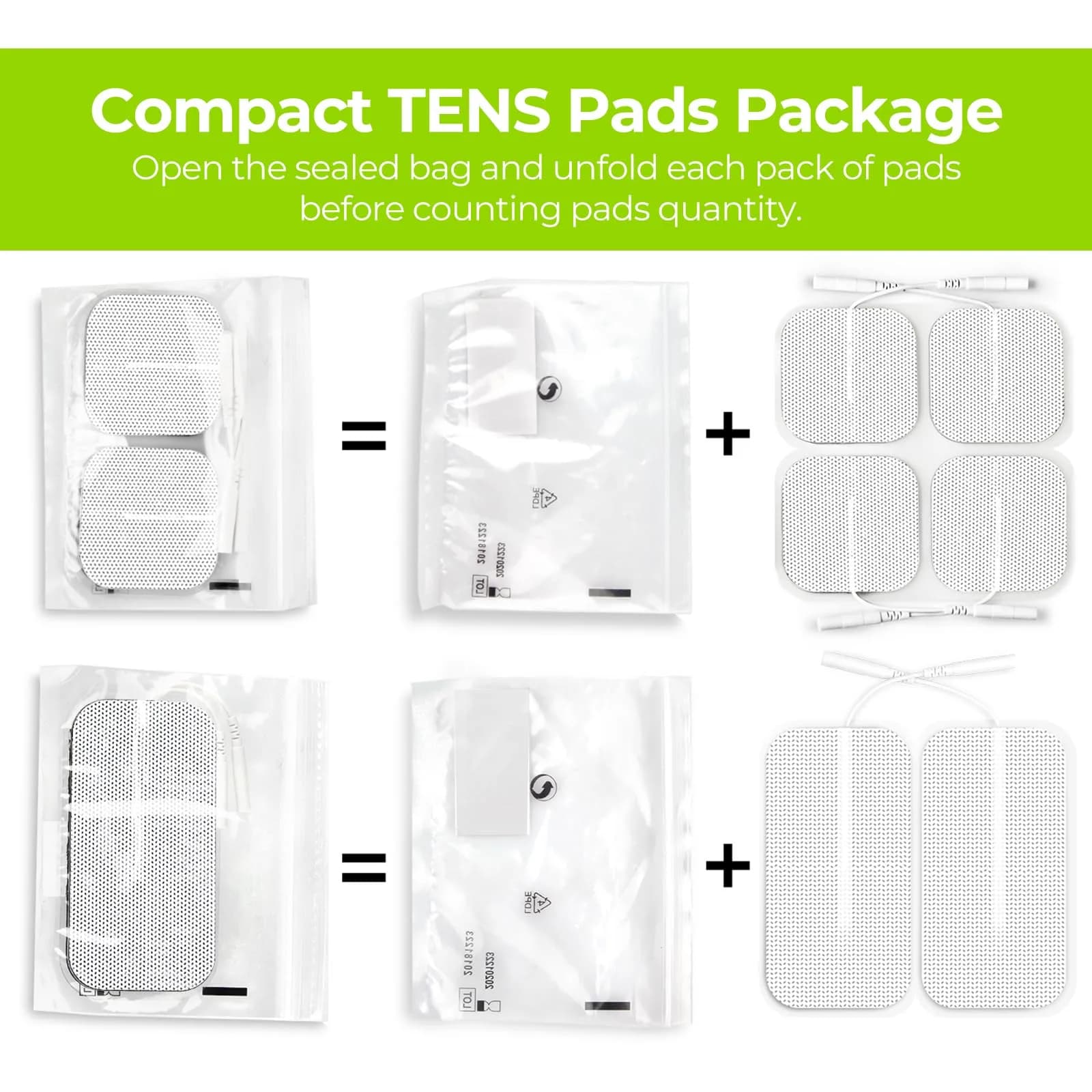 AUVON Dual Channel TENS Unit Muscle Stimulator Machine for Pain Relief with 20 Modes & 2x4 Inch Electrode Pads - view 7