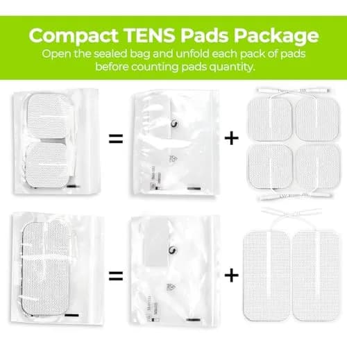 AUVON Dual Channel TENS Unit Muscle Stimulator Machine for Pain Relief with 20 Modes & 2x4 Inch Electrode Pads thumbnail 7