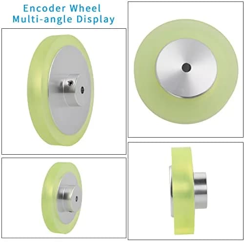 KOKISO OVW Rotary Encoder Wheel, Polyurethane Rubber Wheel 300mm (11.81 inch) Hole Diameter 6mm (0.24 inch) | Industrial Automation Component thumbnail 3