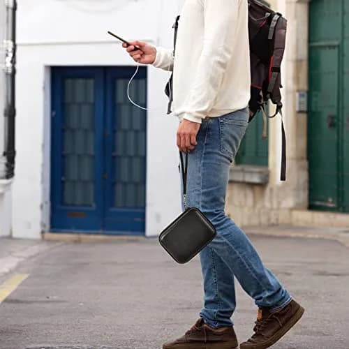 ALKOO Hard Drive Case for LaCie Rugged Mini 1TB-5TB | Black EVA & Polycarbonate Shell | 15.2cm x 11.8cm x 4.6cm thumbnail 7
