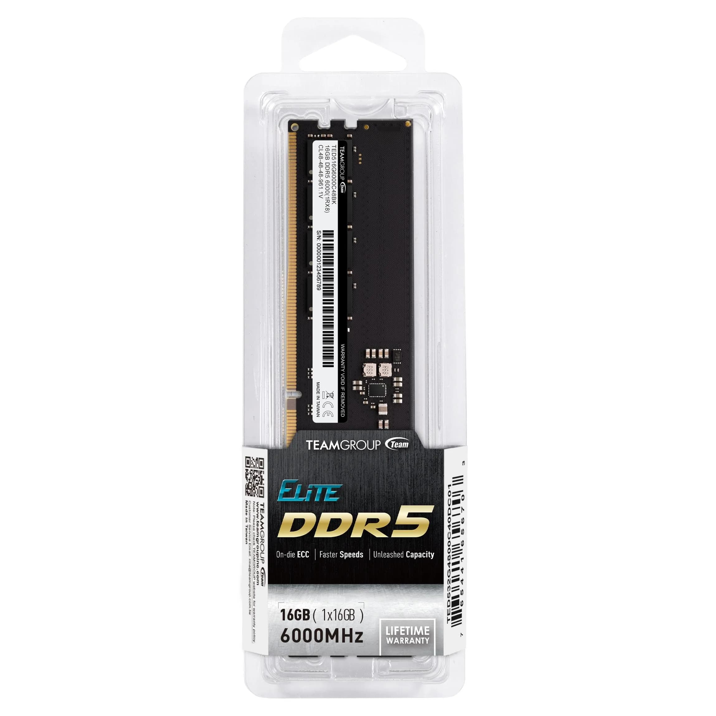 TEAMGROUP Elite DDR5 16GB 6000MHz (PC5-48000) UDIMM | Supports Intel & AMD - view 7