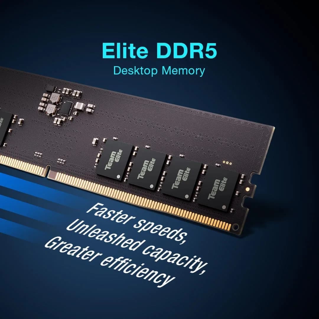 TEAMGROUP Elite DDR5 16GB 6000MHz (PC5-48000) UDIMM | Supports Intel & AMD - view 3