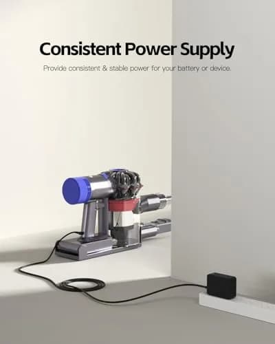Superer 30.45V Replacement for Dyson V10 V11 Charger | 33W, 1.1A, 110V Input, Black thumbnail 6