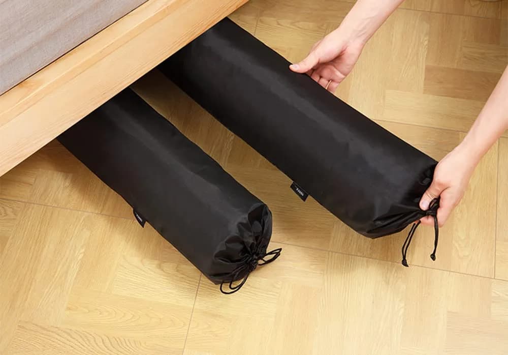 Primst 4PCS Waterproof Carpet Storage Bag Set | Black Oxford Cloth, 10" x 85" (Fits 78" Wide Rugs) - view 3