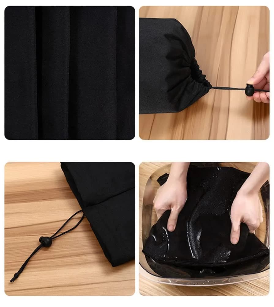 Primst 4PCS Carpet Waterproof Storage Bag Set | 33cm x 128cm (13" x 50") | Oxford Cloth Drawstring Rug Bags for Moving & Storage - view 4