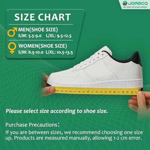 JOMECA Upgraded Drop Foot Brace for Walking with Shoes | Adjustable Soft AFO for Foot Drop Relief thumbnail 2