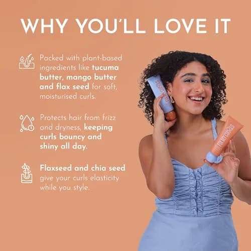 Fix My Curls Curl Quenching Moisture Styling Duo | For Curly, Wavy, Dry, Frizzy Hair | 210ml (7.05 Fl Oz) | Vegan & Toxin-Free thumbnail 2