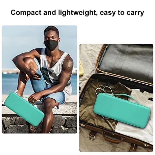 Canboc Case for Logitech POP Keys Mechanical Wireless Keyboard & POP Mouse | Portable, Waterproof, Mint Green thumbnail 5