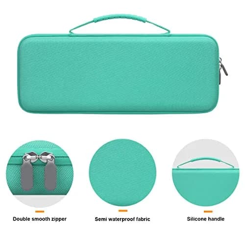 Canboc Case for Logitech POP Keys Mechanical Wireless Keyboard & POP Mouse | Portable, Waterproof, Mint Green thumbnail 3