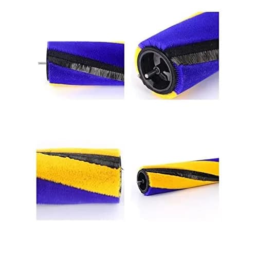 Rinakou Replacement Brush Roller for Dyson V12 V15 Vacuum Cleaner | 3.18 cm (1.25 inches) Yellow-Blue thumbnail 2
