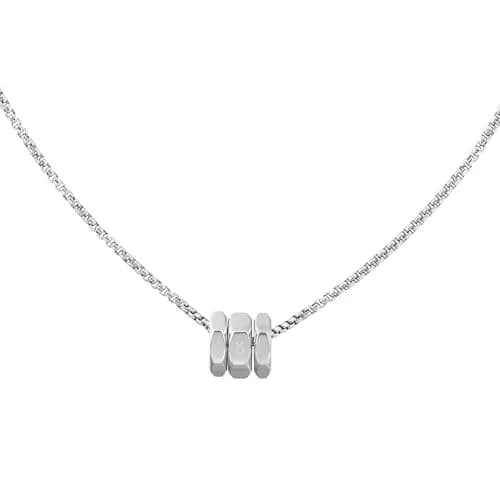 Calvin Klein Jewelry Men's Stainless Steel Bolt Necklace | Modern Industrial Style (24 in) thumbnail 2