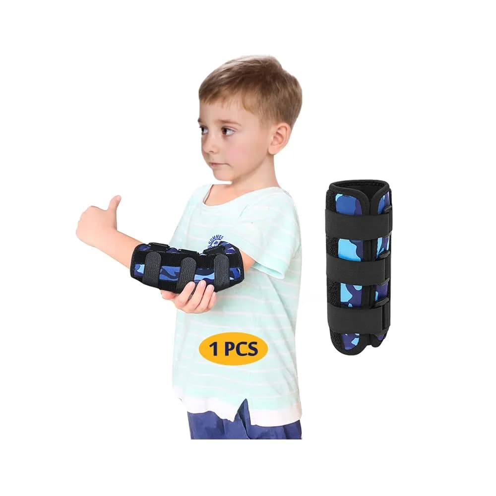 Mybow Thumb Sucking Stop for Kids Elbow Brace - Camouflage Blue (1 PCS) - main product image