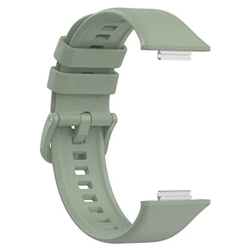 TenCloud 3-Pack Silicone Watch Bands for Huawei Watch Fit 2 | Sport & Fashion Style, Adjustable Fit, No Fading thumbnail 3