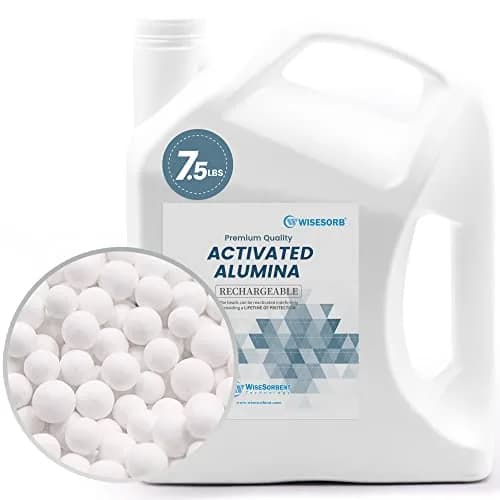 Wisesorb Activated Alumina Desiccant 3.4 kg (7.5 LBS) | Reusable Moisture Absorber for Filament Drying thumbnail 1